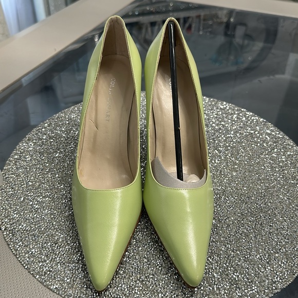Colon Stuart Lime Green / Mint Heels Sz 8 - Picture 3 of 7